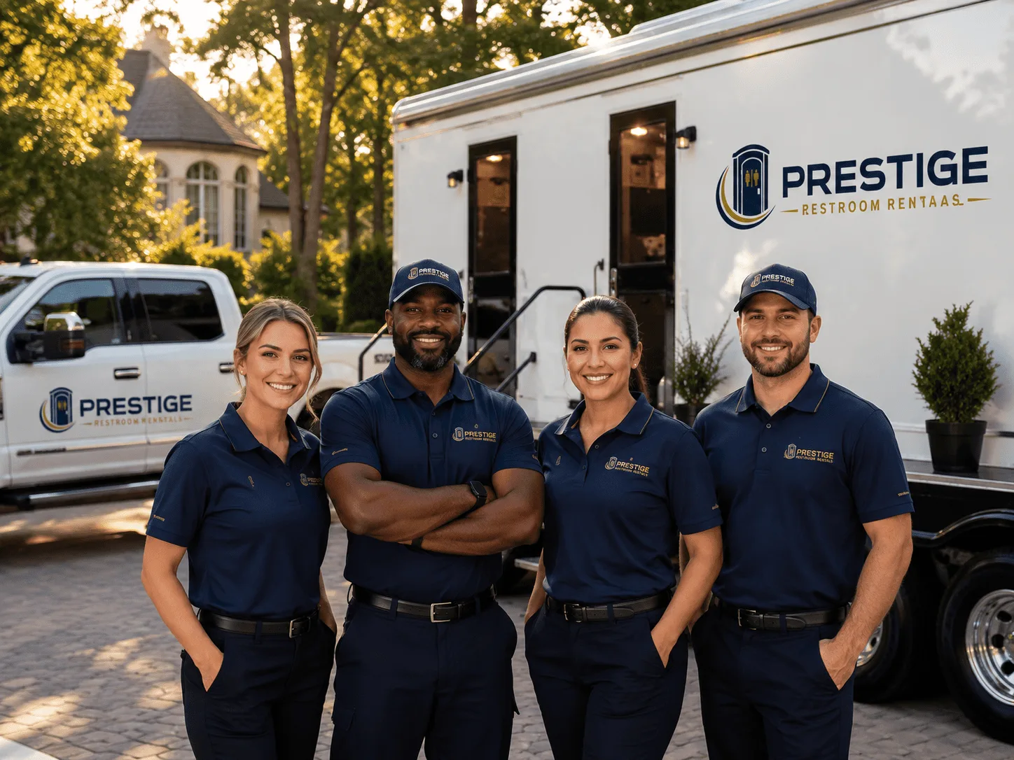 Trusted Luxury Portable Restrooms company in Daniels, WV
